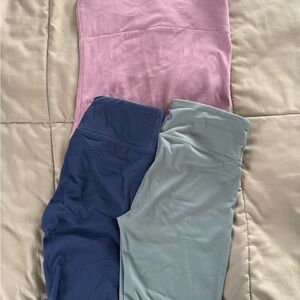 Athleta Girl set - leotard and two leggings